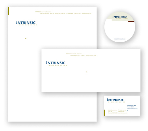 INTRINSIC Semiconductor stationery suite