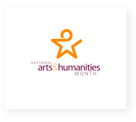 AFTA National Arts & Humanities Month logo
